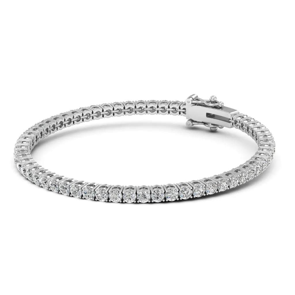 10.25 CTS DEW Moissanite Diamond Tennis Bracelet