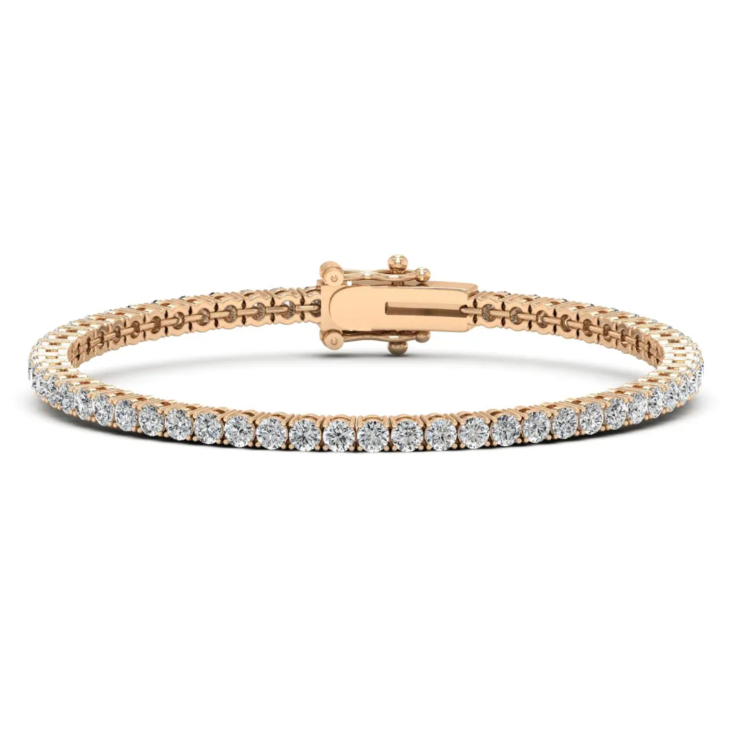 10.25 CTS DEW Moissanite Diamond Tennis Bracelet