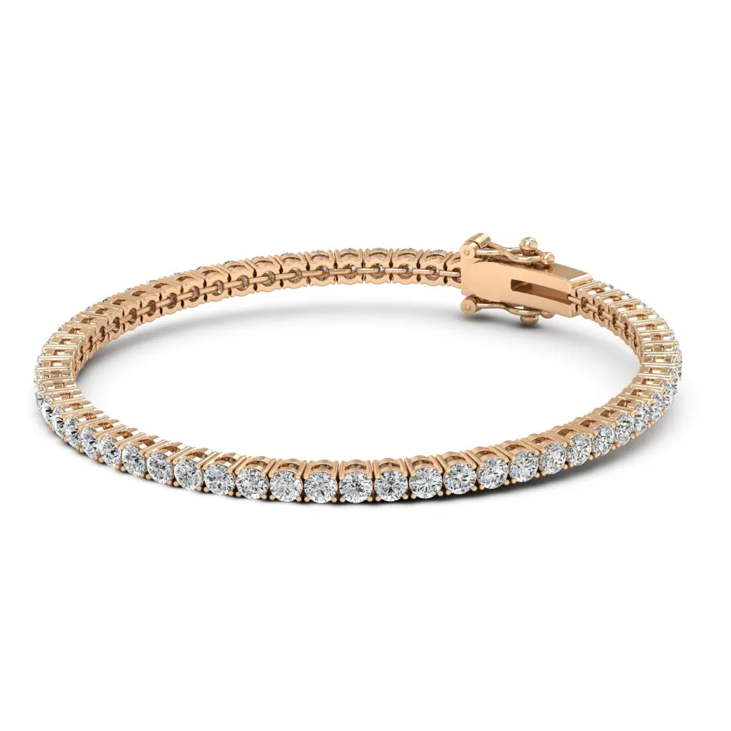10.25 CTS DEW Moissanite Diamond Tennis Bracelet