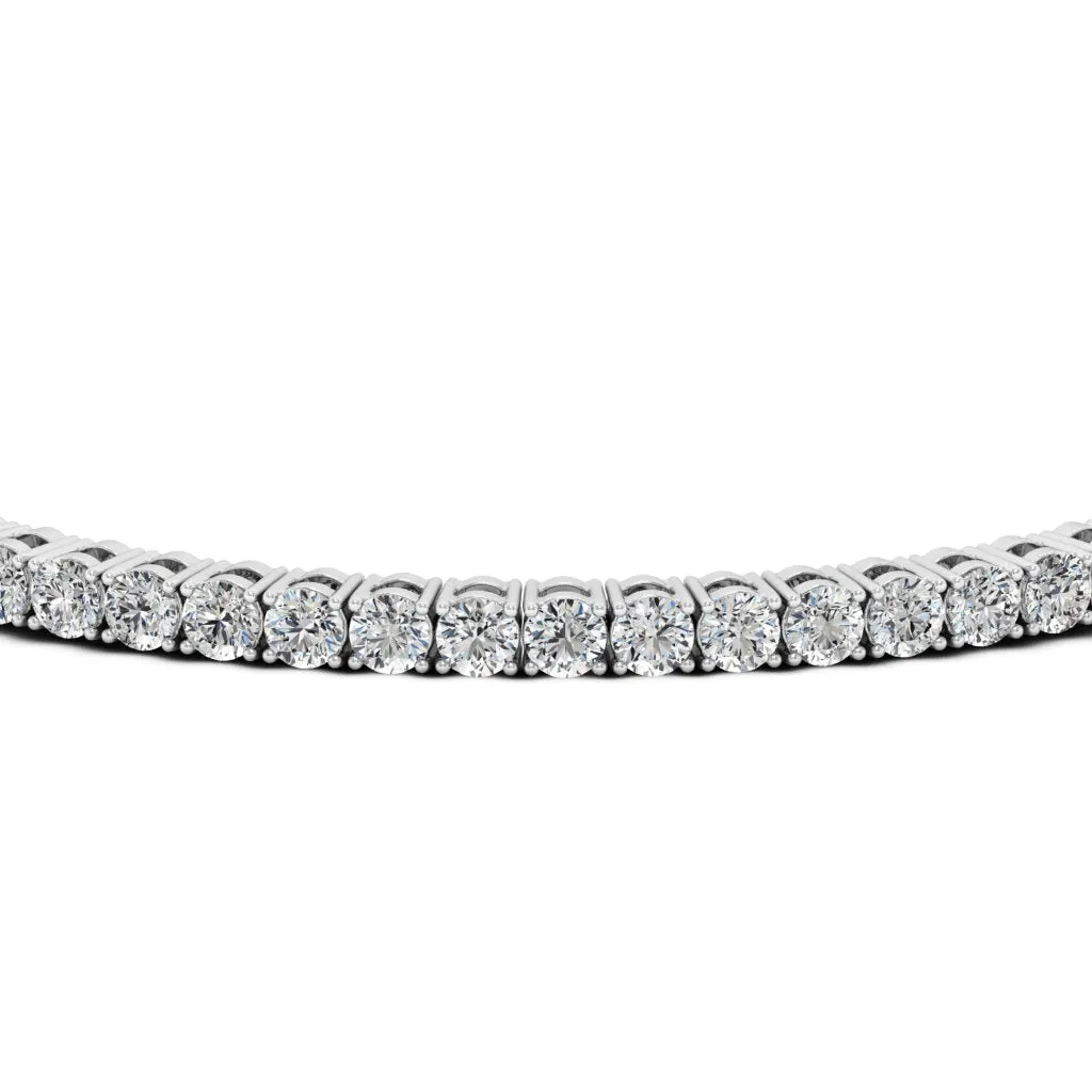 10.25 CTS DEW Moissanite Diamond Tennis Bracelet