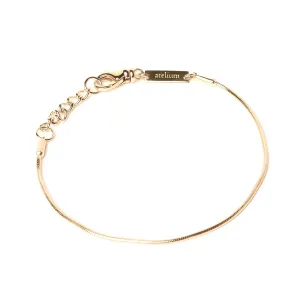 1.2mm Round Snake Bracelet