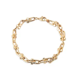 14K GOLD U-LINK CHAIN