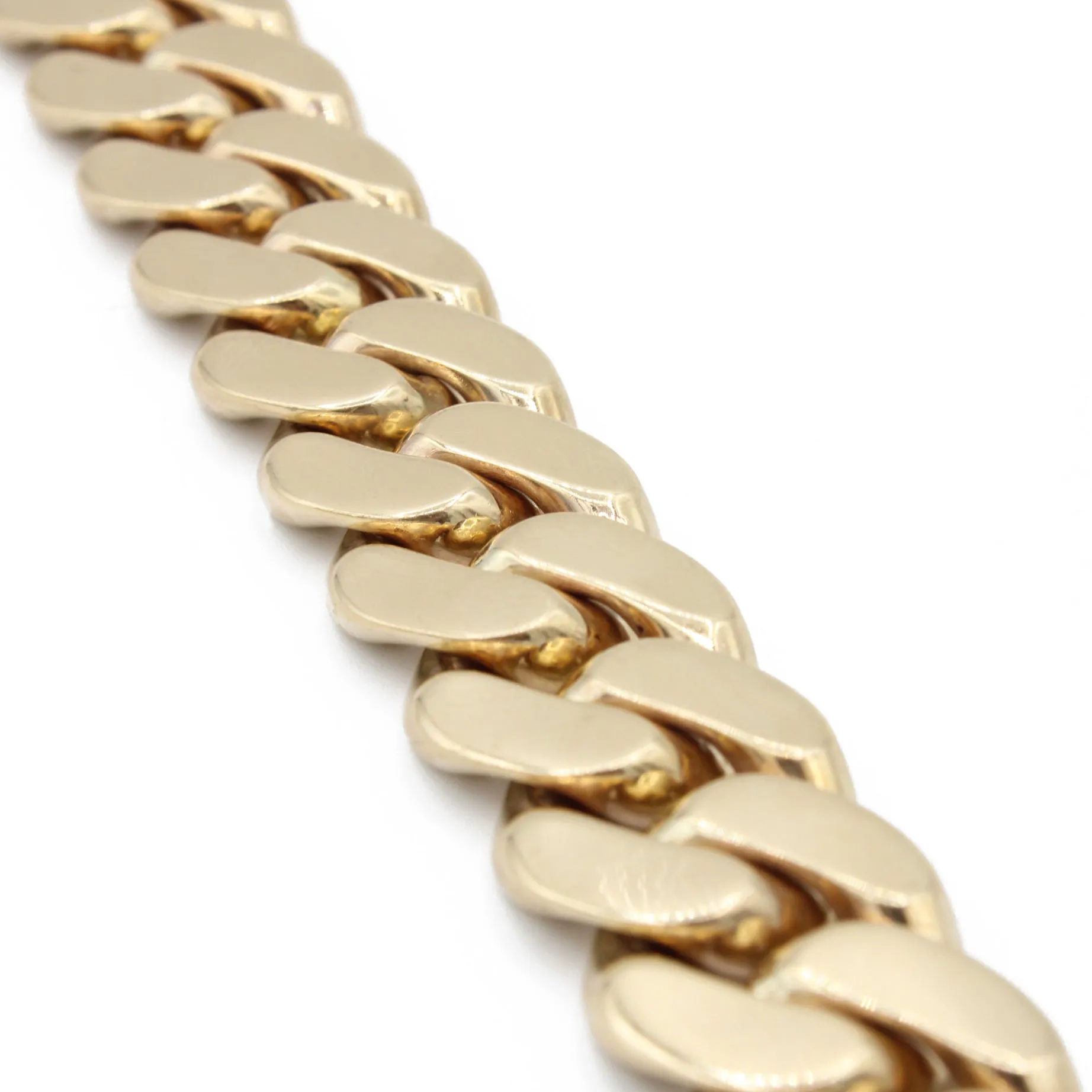 14k Miami SOLID Cuban Brecelet (14.2MM) JTJ™