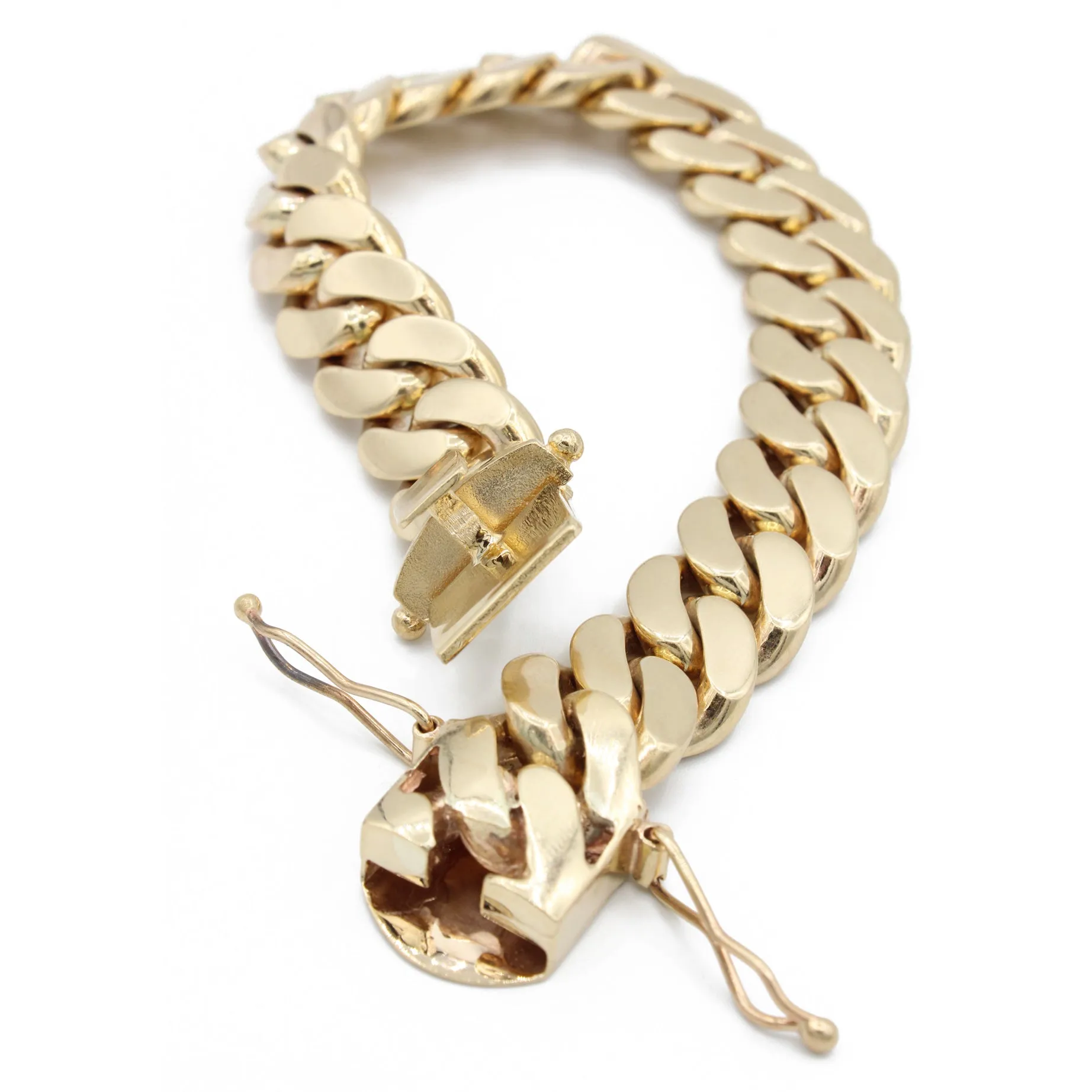 14k Miami SOLID Cuban Brecelet (14.2MM) JTJ™