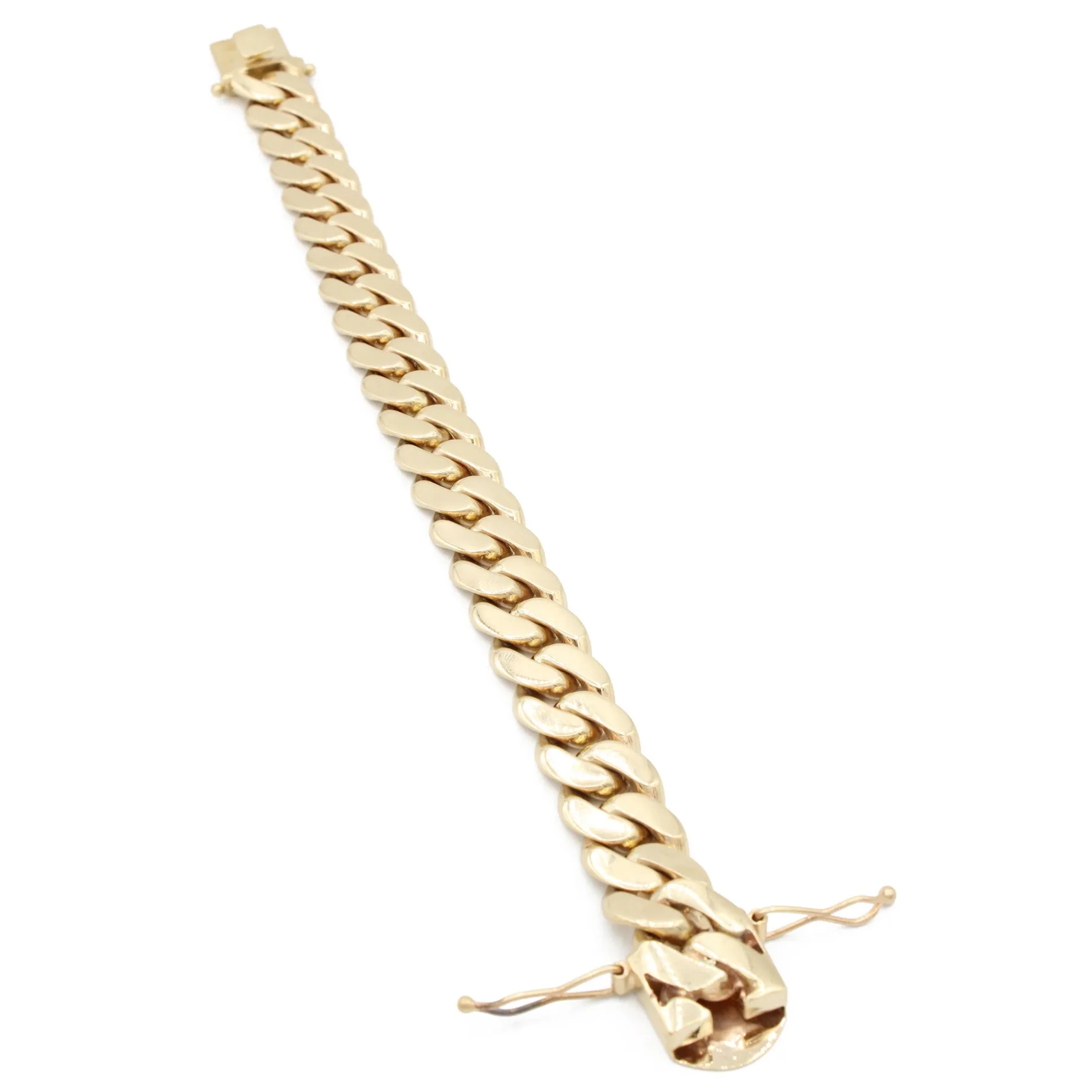 14k Miami SOLID Cuban Brecelet (14.2MM) JTJ™