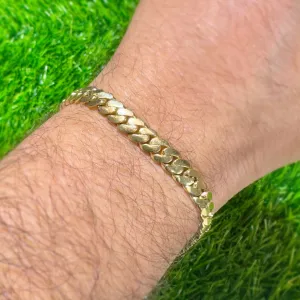 14K Solid Miami Cuban Bracelet (6MM) JTJ™
