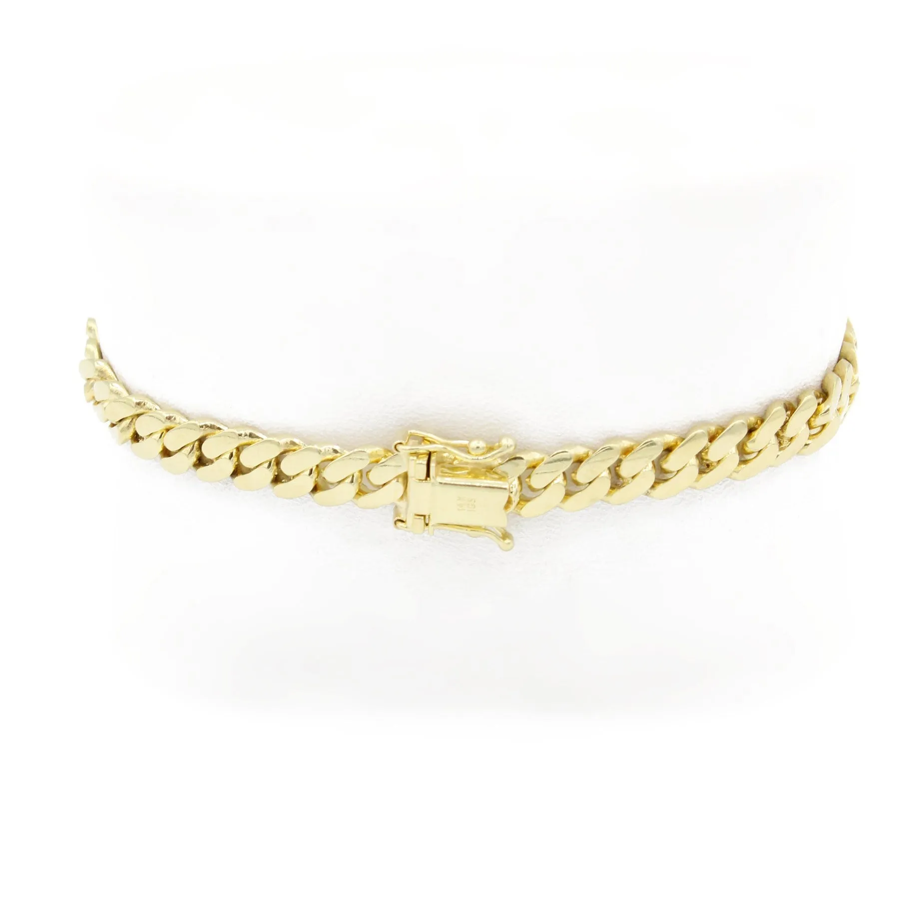 14K Solid Miami Cuban Bracelet (6MM) JTJ™