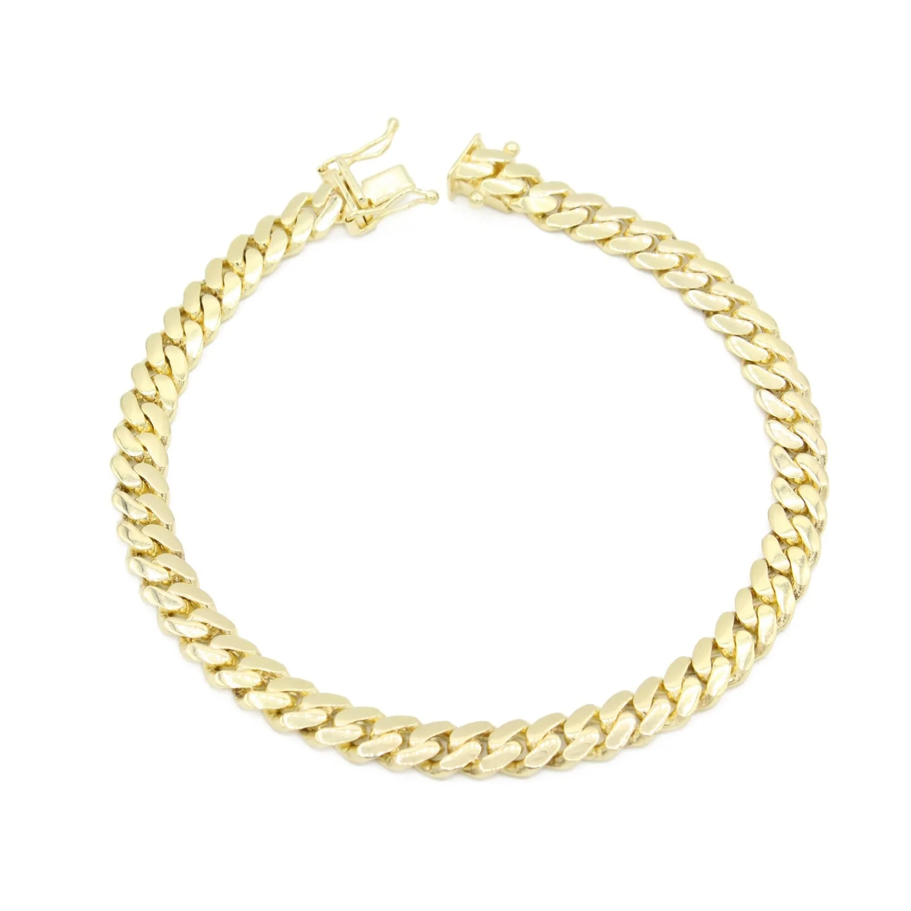 14K Solid Miami Cuban Bracelet (6MM) JTJ™