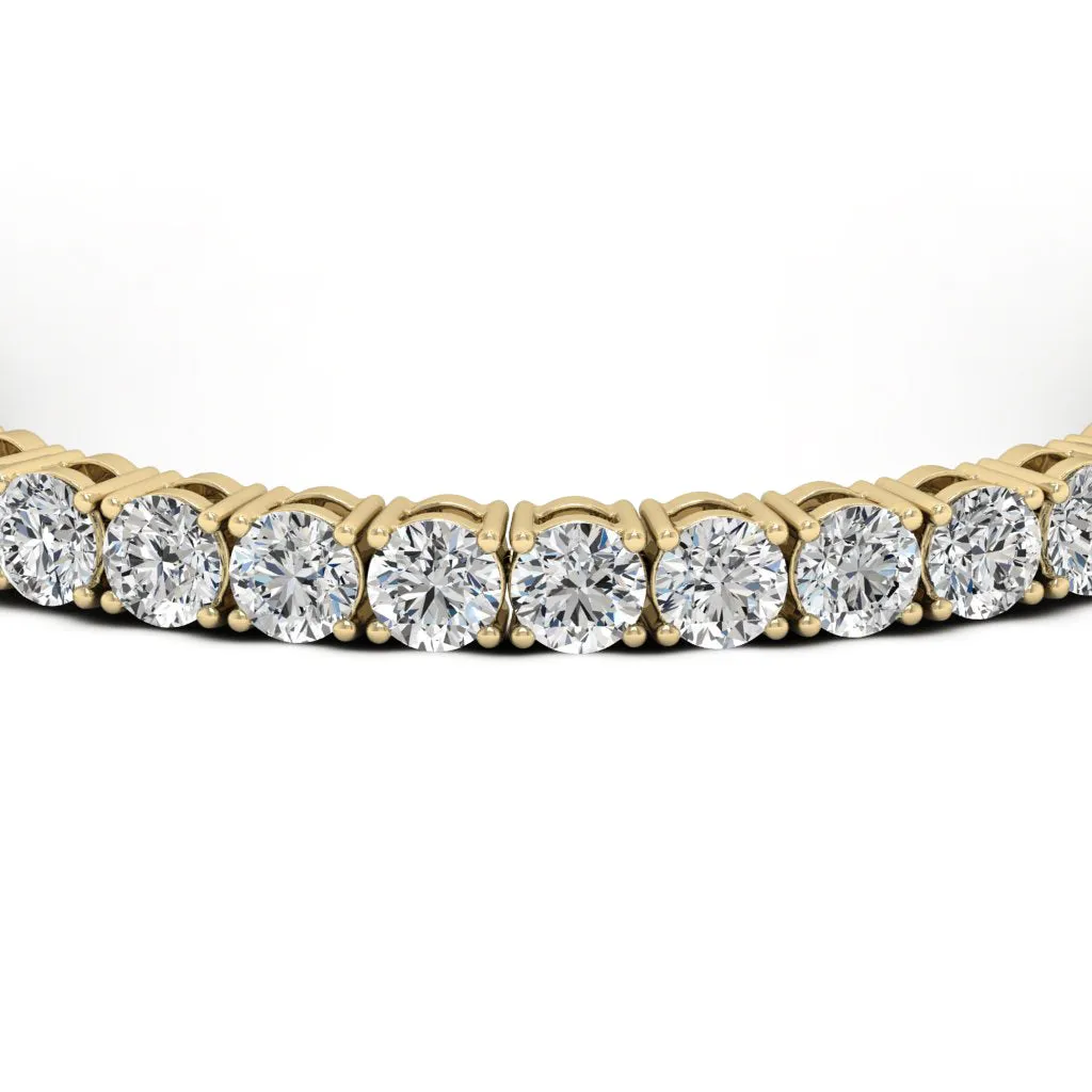 17.00 d.e.w cts Moissanite Bracelet