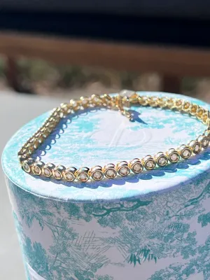 18k Diamond Tennis Bracelet