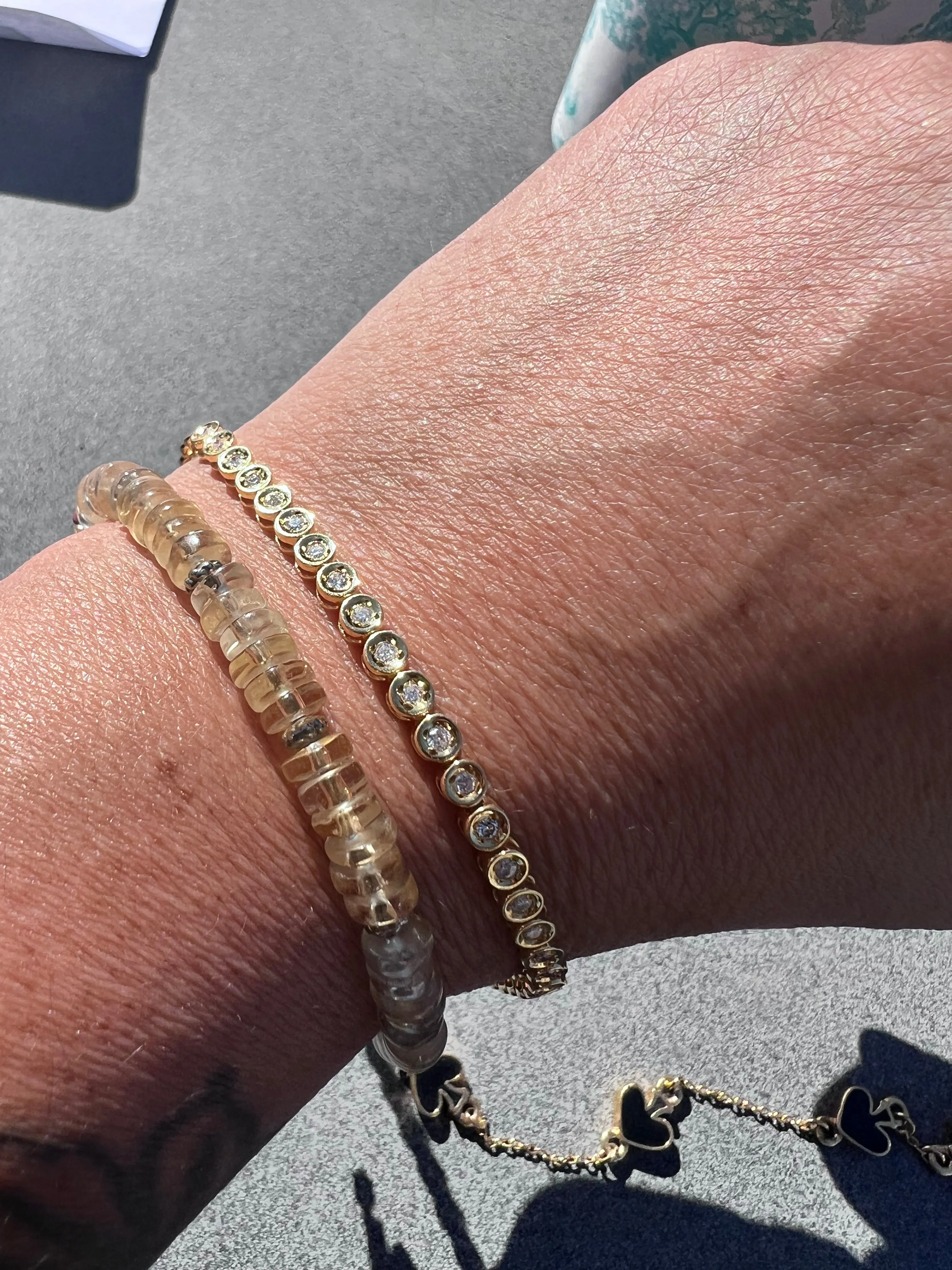 18k Diamond Tennis Bracelet