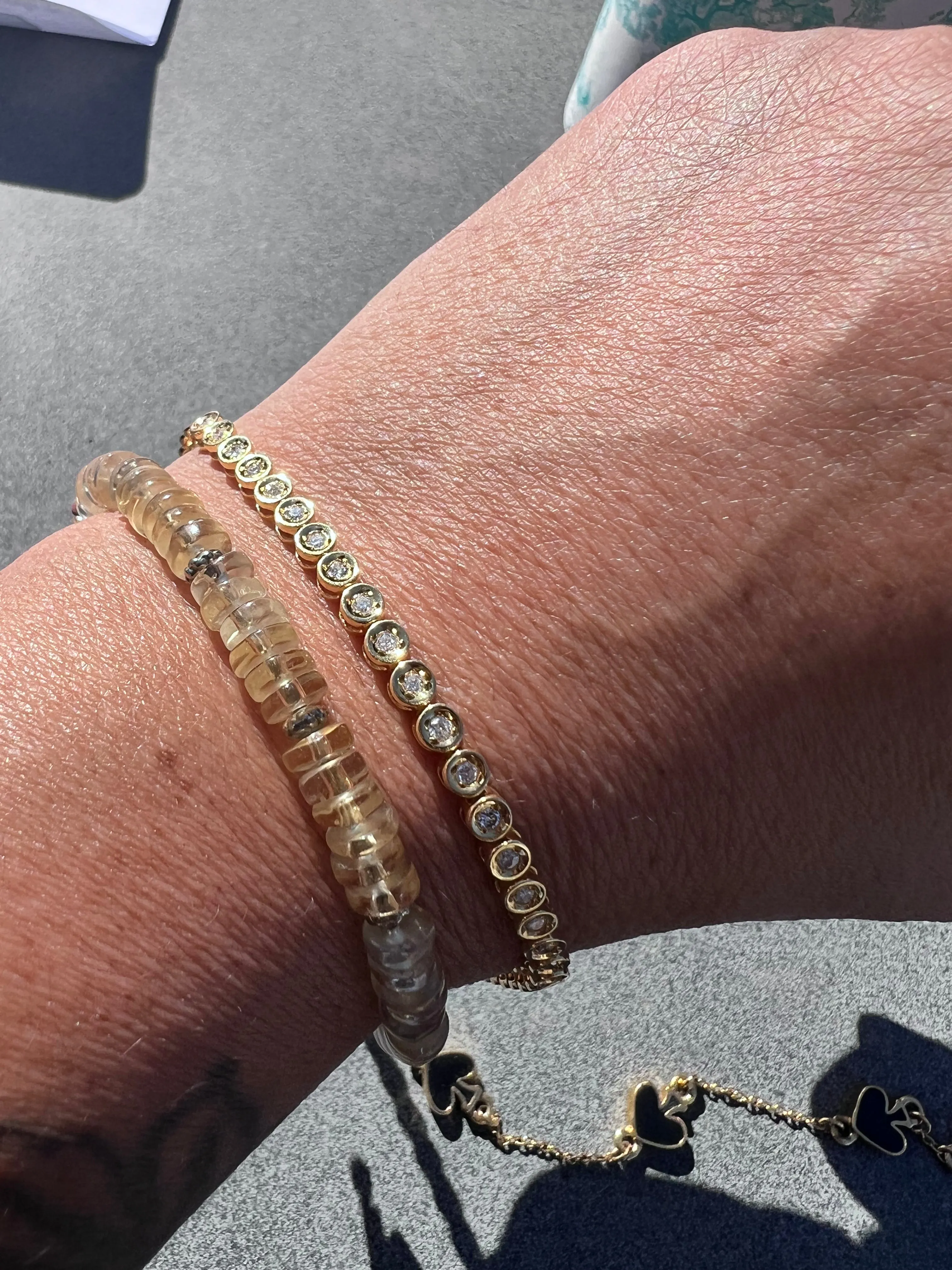 18k Diamond Tennis Bracelet