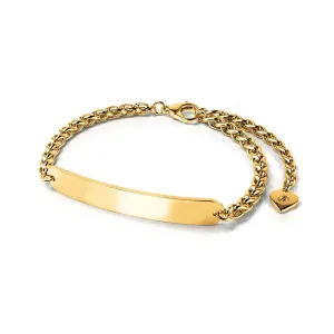 18k Gold | Gilded Bar Bracelet