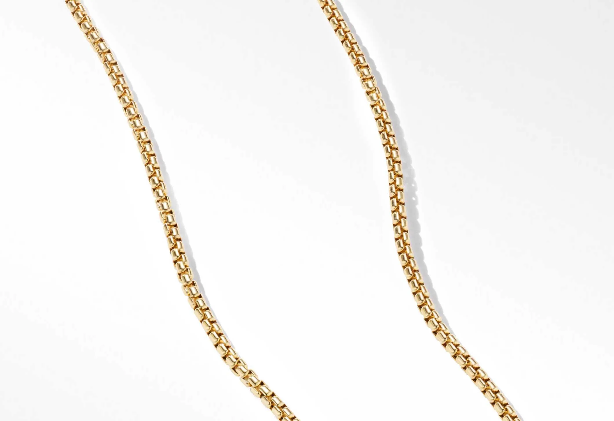 18kt Round box gold bracelet