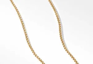 18kt Round box gold bracelet