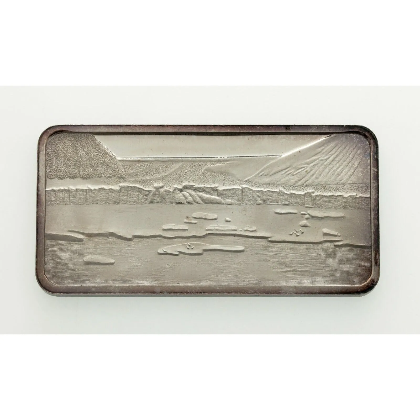 1975 Hamilton Mint America The Beautiful 1oz Silver Art Bars Lot of 3 Bars