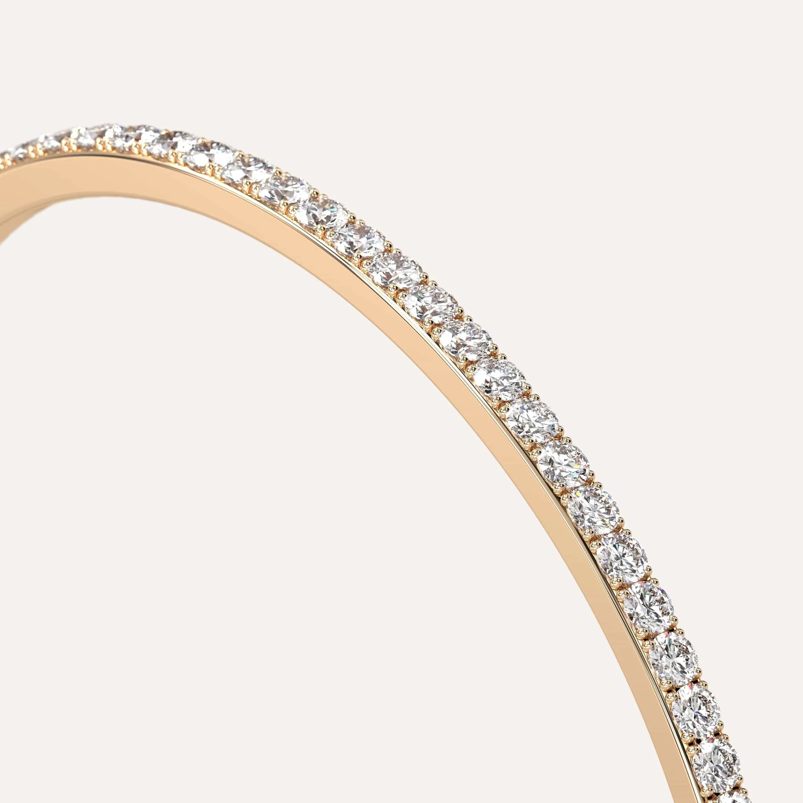 2 carat Pave, Bangle Diamond Bracelet