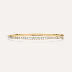 2 carat Pave, Bangle Diamond Bracelet