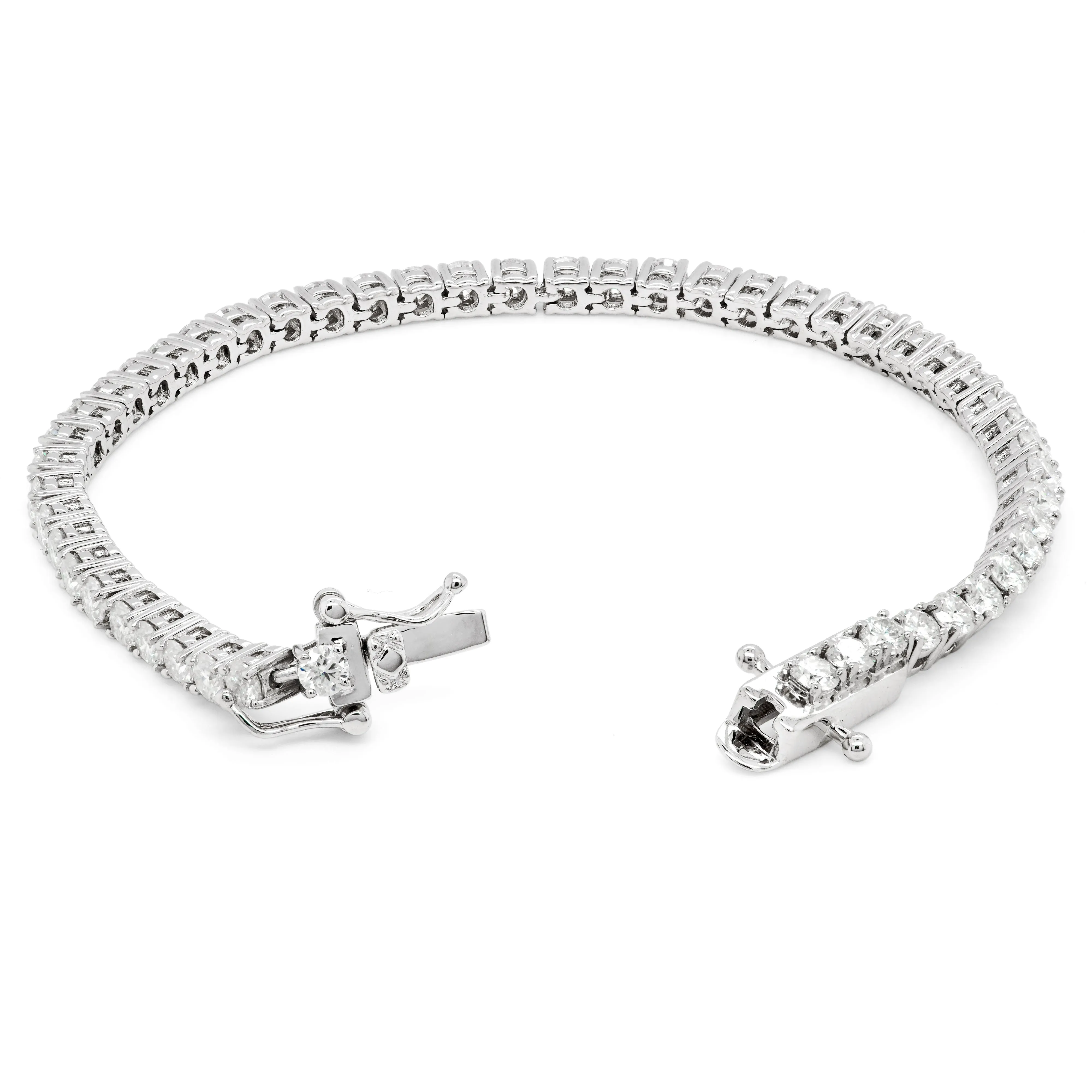 5.94 CTS DEW Moissanite Tennis Bracelet