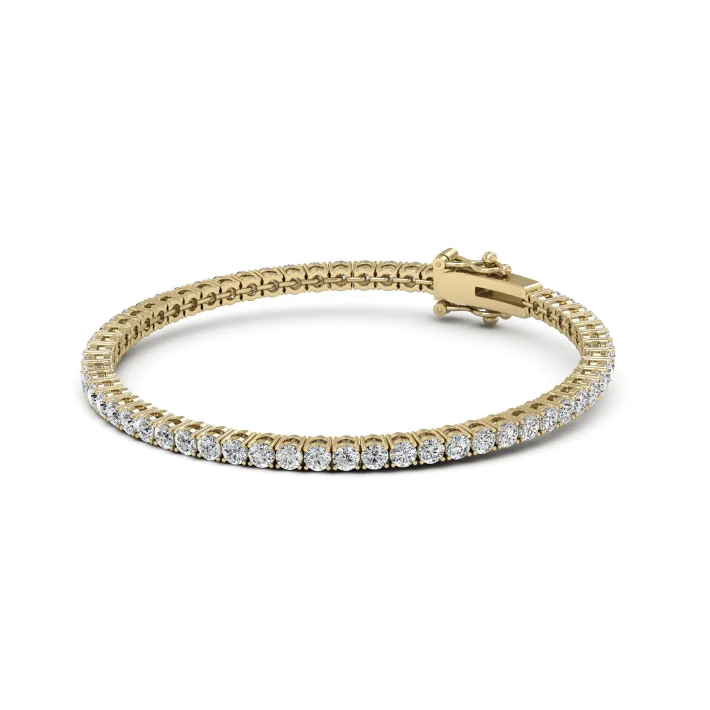 5.94 CTS DEW Moissanite Tennis Bracelet