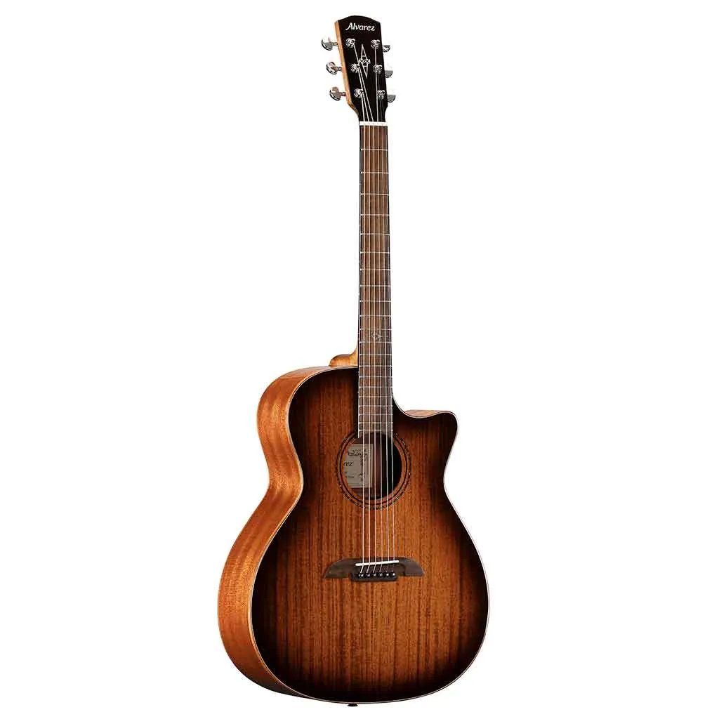 Alvarez AG66CESHB DELUXE Grand Auditorium Acoustic Electric Guitar With Cutaway