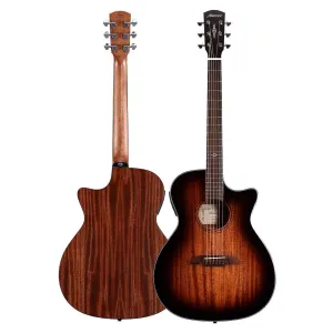Alvarez AG66CESHB DELUXE Grand Auditorium Acoustic Electric Guitar With Cutaway
