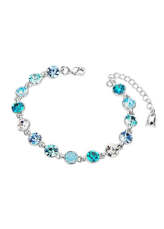 Aquamarine Round Austrian Crystals