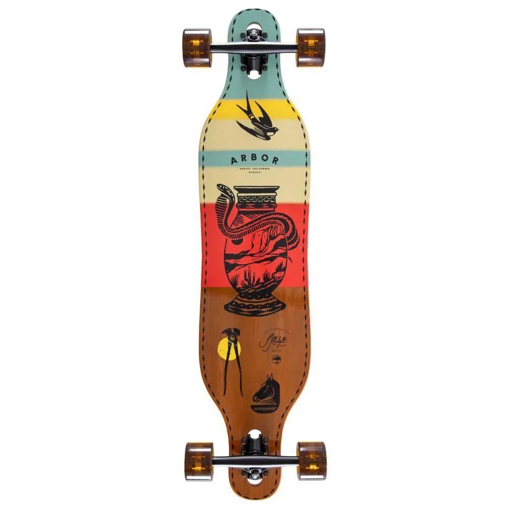 Arbor Performance Complete Jess Mudgett Axis 37 Complete Longboard - 8.5" x 37.0"