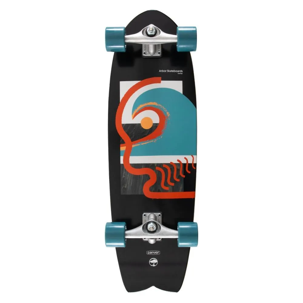 Arbor Surfskate CX Surfskate Fat Fish Complete Cruiser - 32.0"
