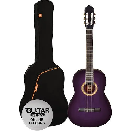 Ashton SPCG34 3/4 Size Classical Guitar Pack (6 Colours)