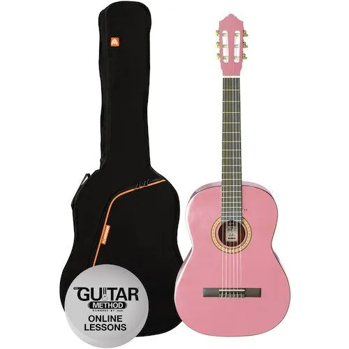 Ashton SPCG34 3/4 Size Classical Guitar Pack (6 Colours)
