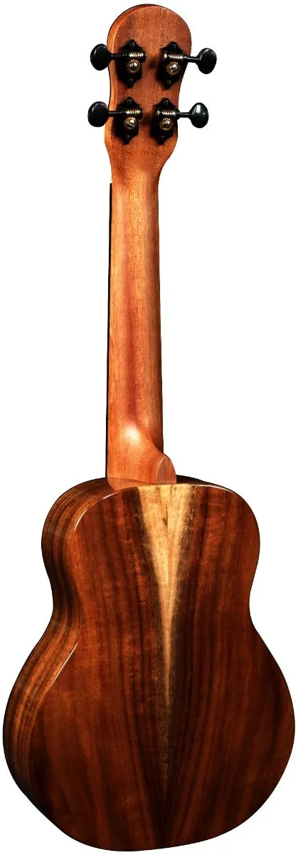 Barnes & Mullins Concert Ukulele - Solid Spruce / Acacia . Inc. Padded Gigbag