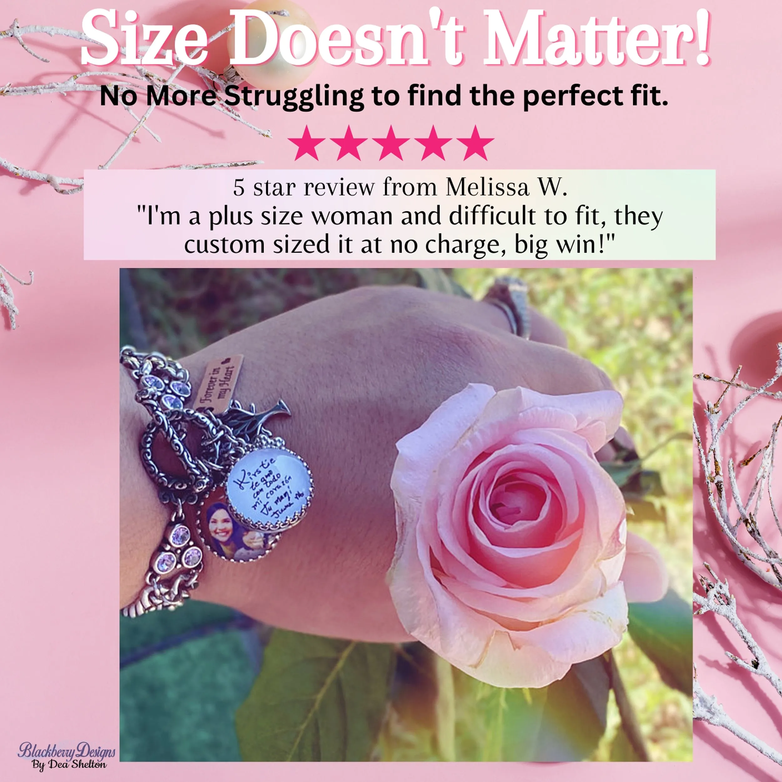 Beauty and the Beast Charm Bracelet
