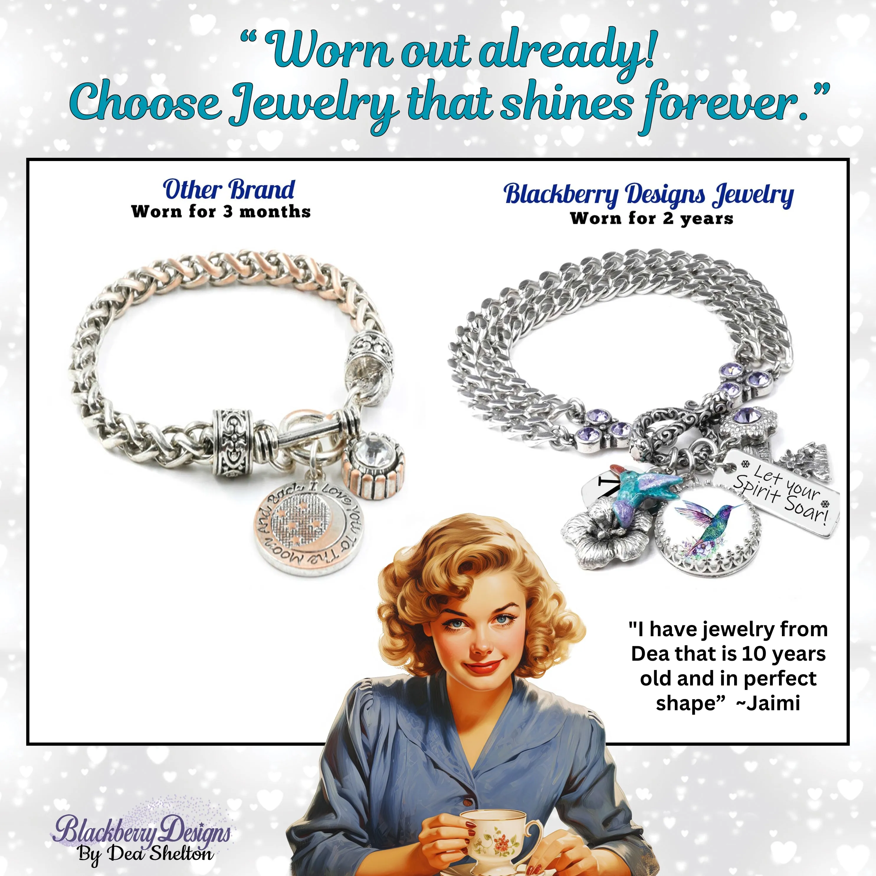 Beauty and the Beast Charm Bracelet