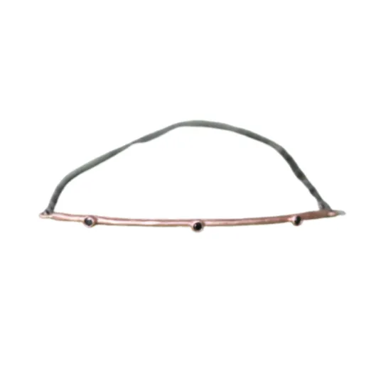 Black Diamond Bar Bracelet