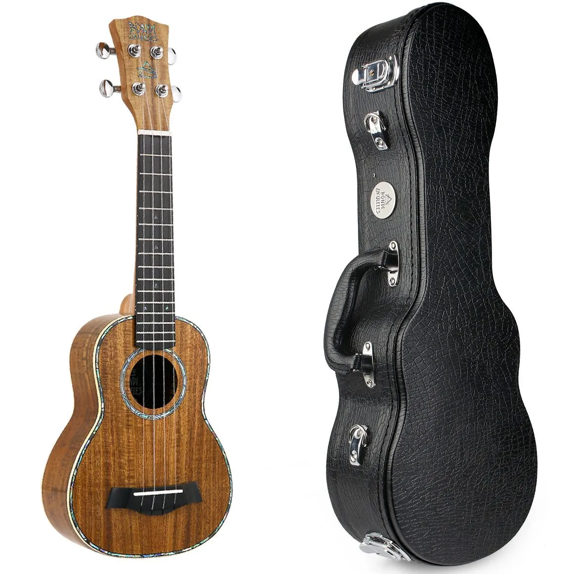 Bondi Ripple Koa Concert Electric Ukulele