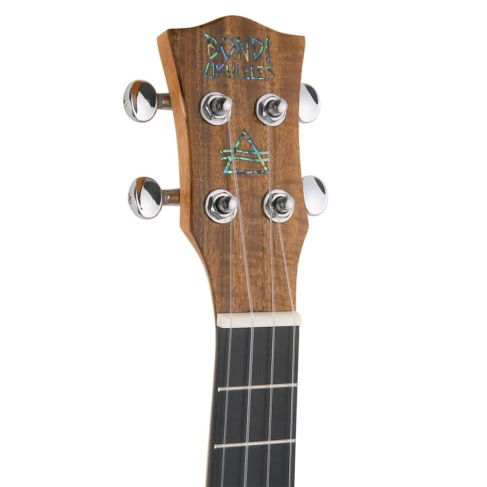 Bondi Ripple Koa Tenor Ukulele Left-Handed