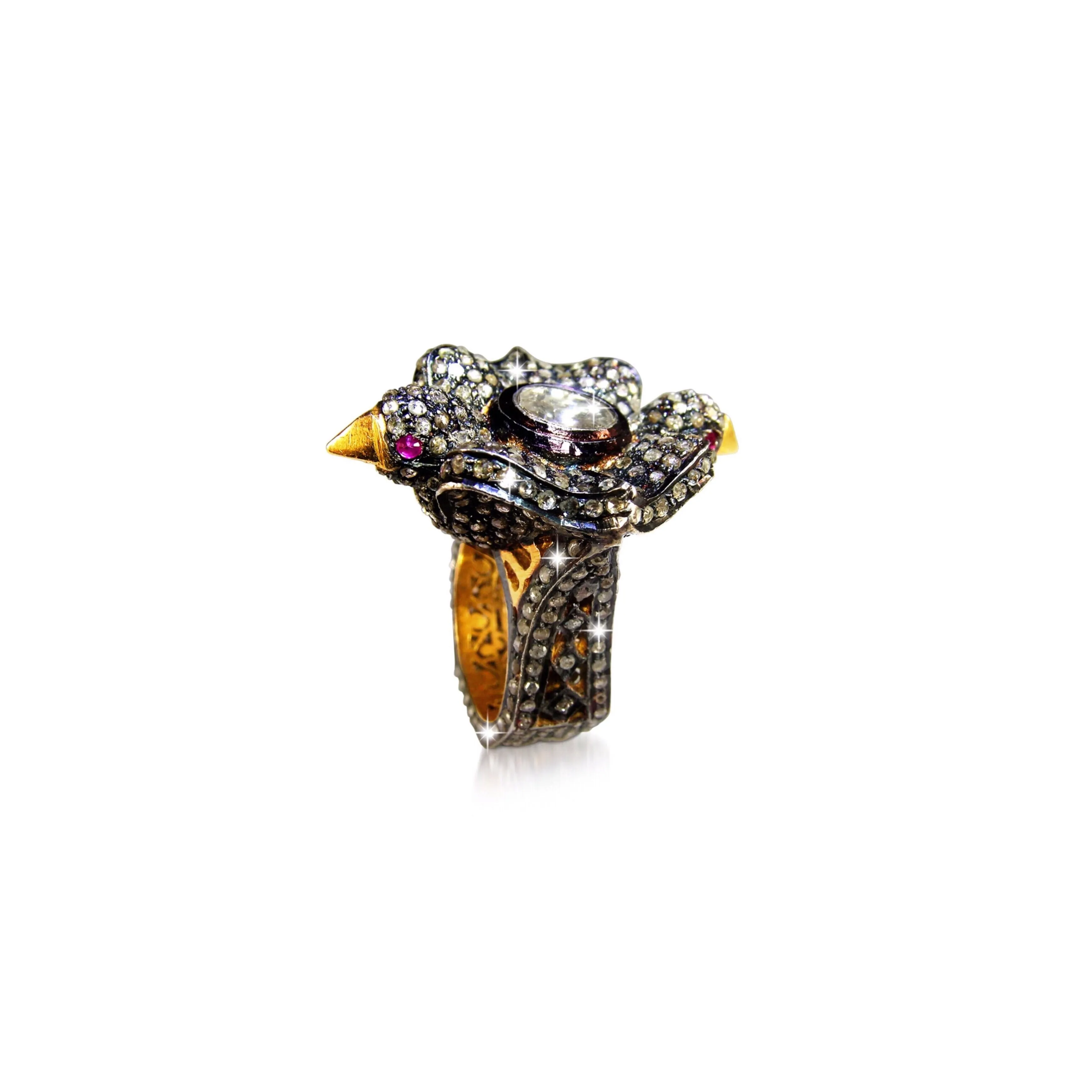 Brahma Diamond Cocktail Ring