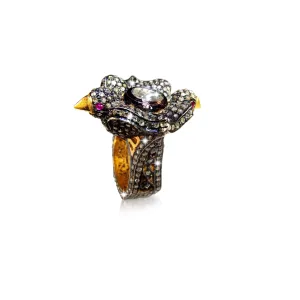 Brahma Diamond Cocktail Ring