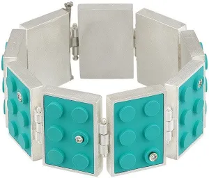 Brick Bracelet with Diamonds