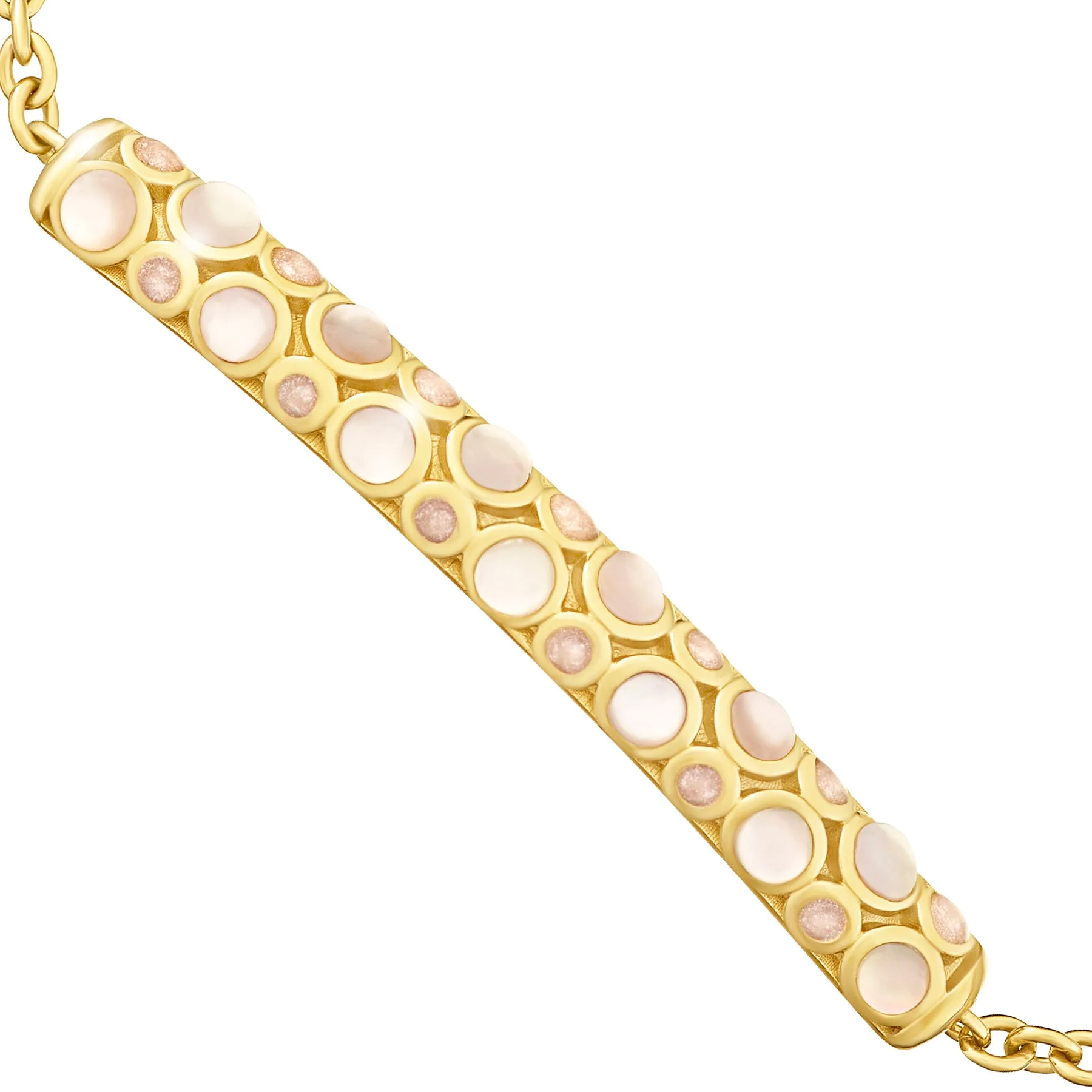 Bubble Mother of Pearl Bracelet
