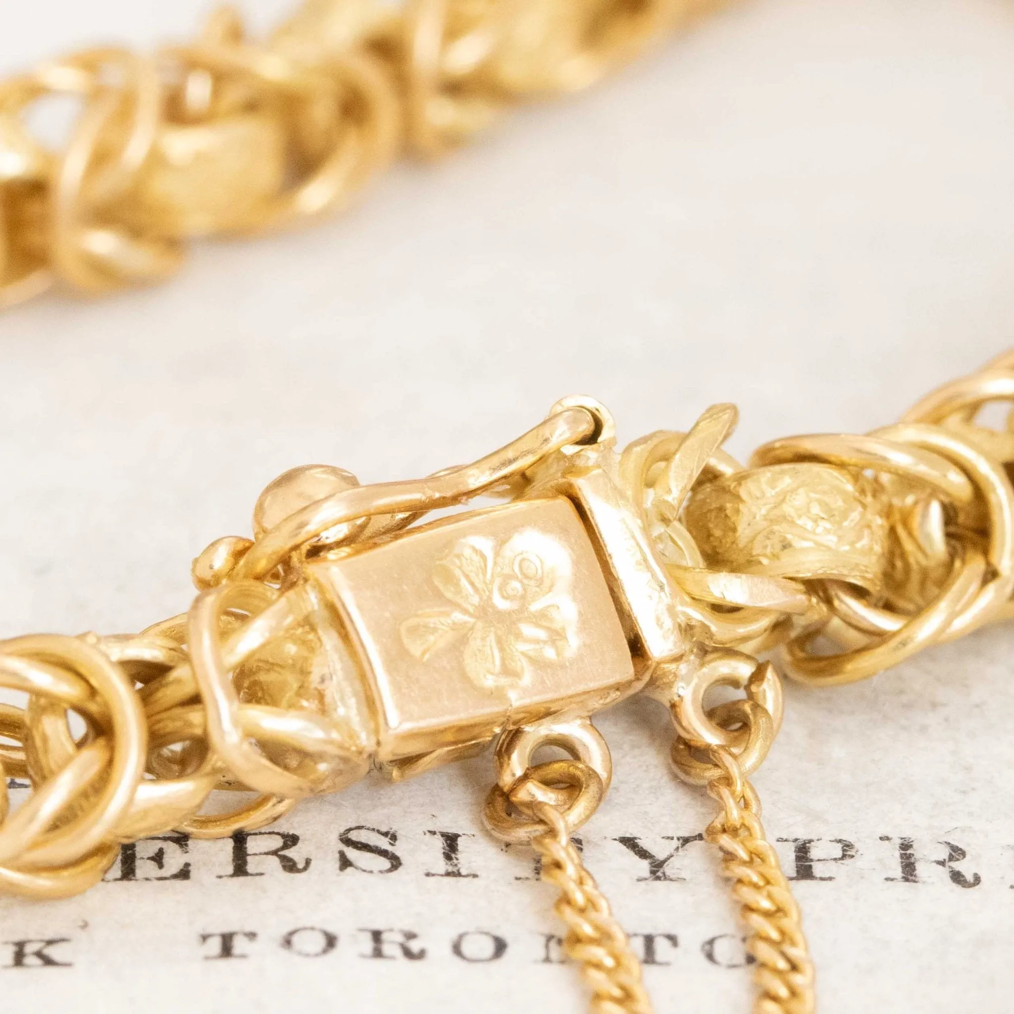 Byzantine Gold Coil Bracelet