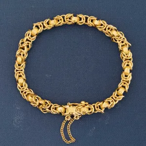 Byzantine Gold Coil Bracelet