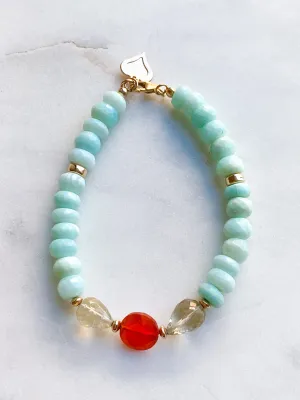 Carnival Gemstone Bracelet