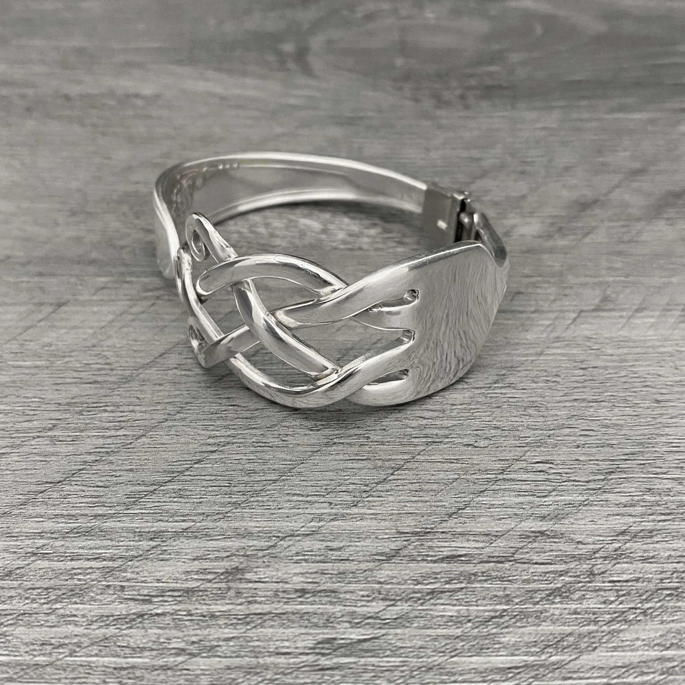 Celtic Weave Fork Bracelet