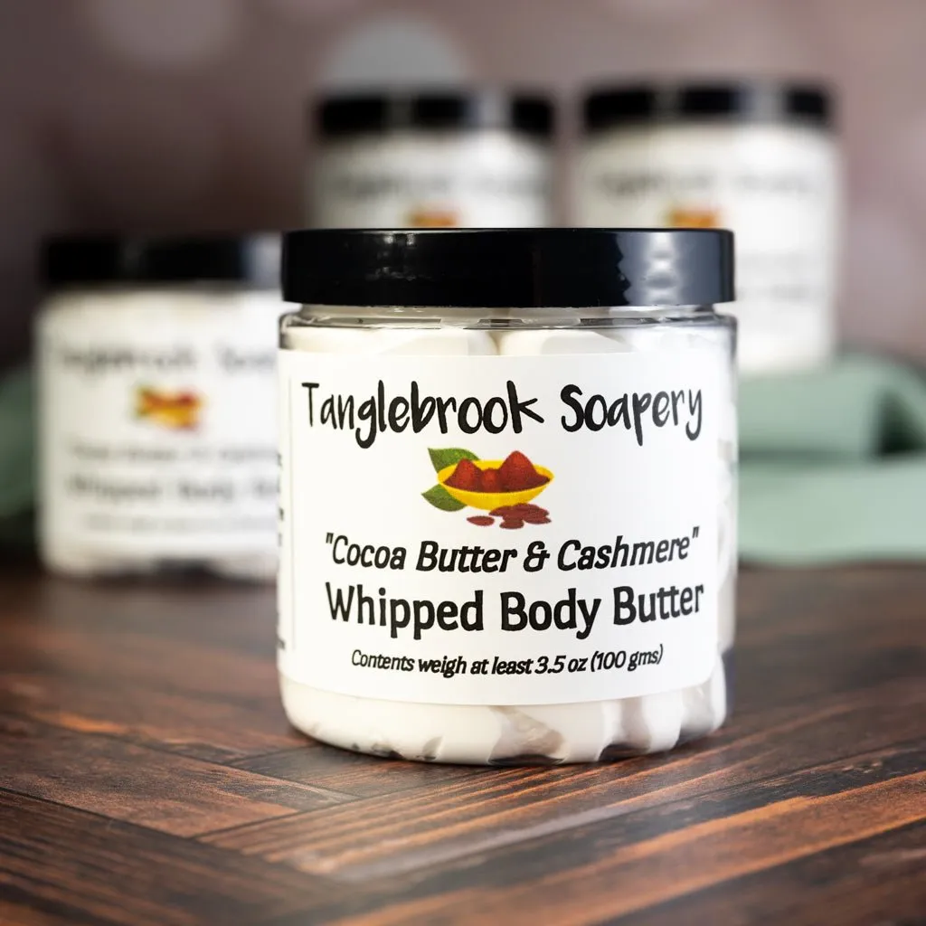 Cocoa Butter & Cashmere Whipped Body Butter