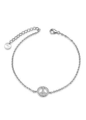Crown 925 Sterling Silver Bracelet