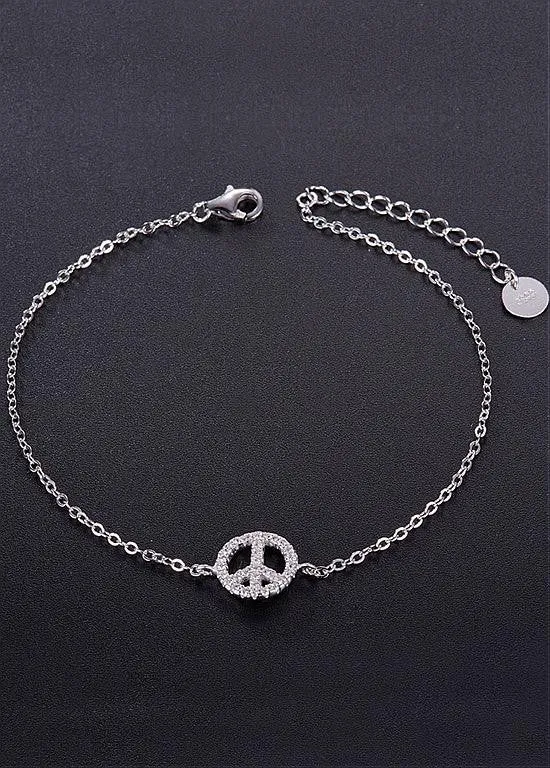 Crown 925 Sterling Silver Bracelet