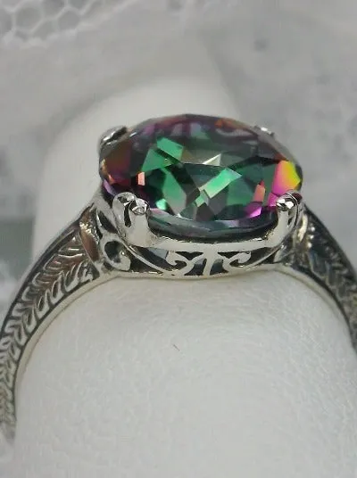 D12, Button Ring, Natural Gems, Art Deco 1930's Style Jewelry, Design#D12