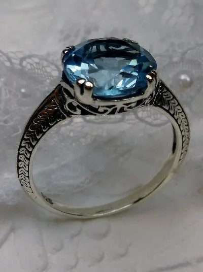 D12, Button Ring, Natural Gems, Art Deco 1930's Style Jewelry, Design#D12